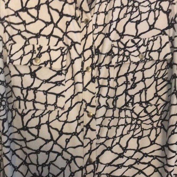 Summer blow Out $14!! Bcbg max azaria sleeveless button down blouse - Picture 4 of 8